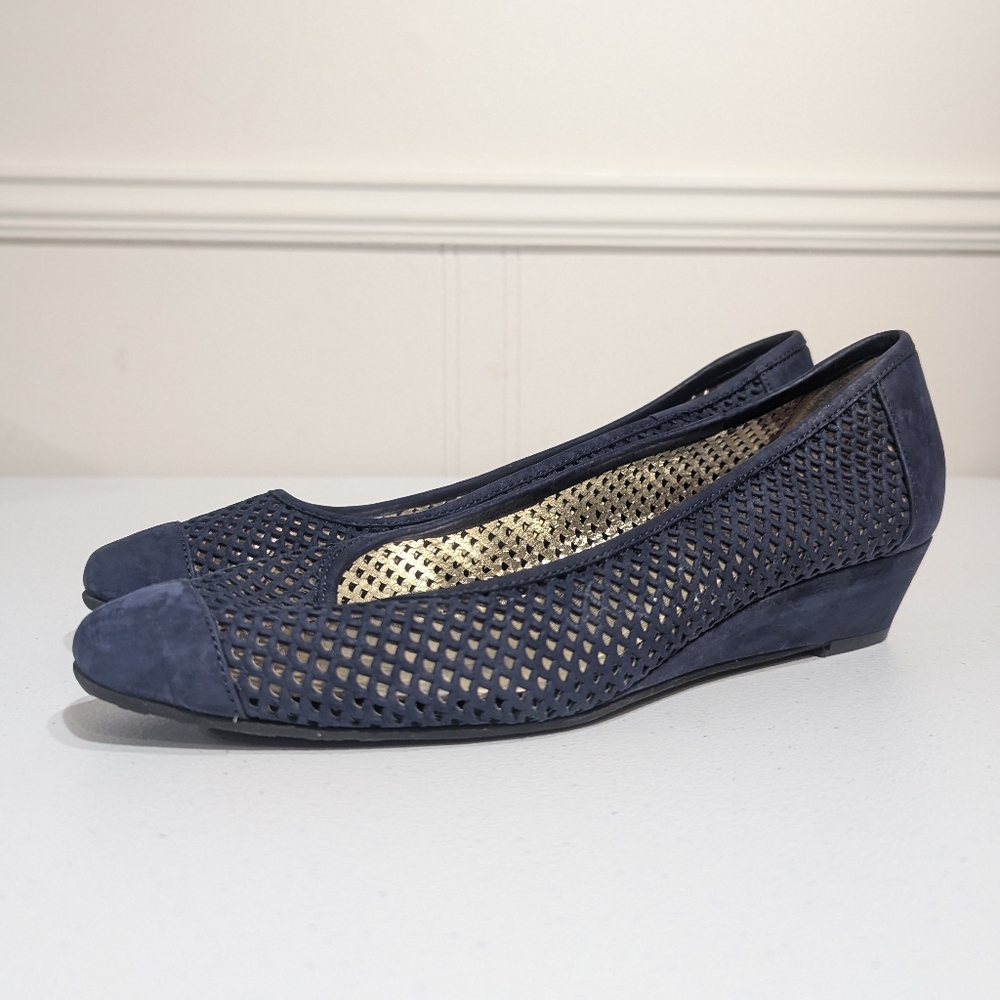 Ron White suede wedge size 37